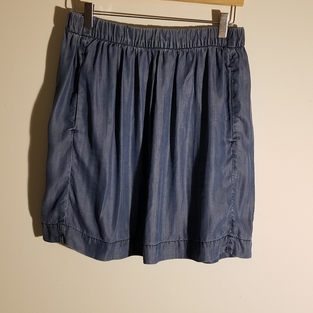 Gap denim circle skirt
